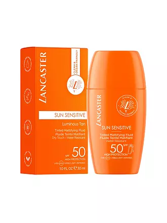 LANCASTER | Sun Sensitive Fluido Opacizzante Colorato SPF50 30ml | 